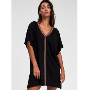 Pitusa PIMA MINI ABAYA Black Cover-up - Small